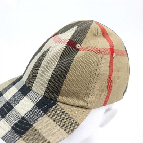 BURBERRY cap 8056296 cotton Beige mens M Used Authentic
