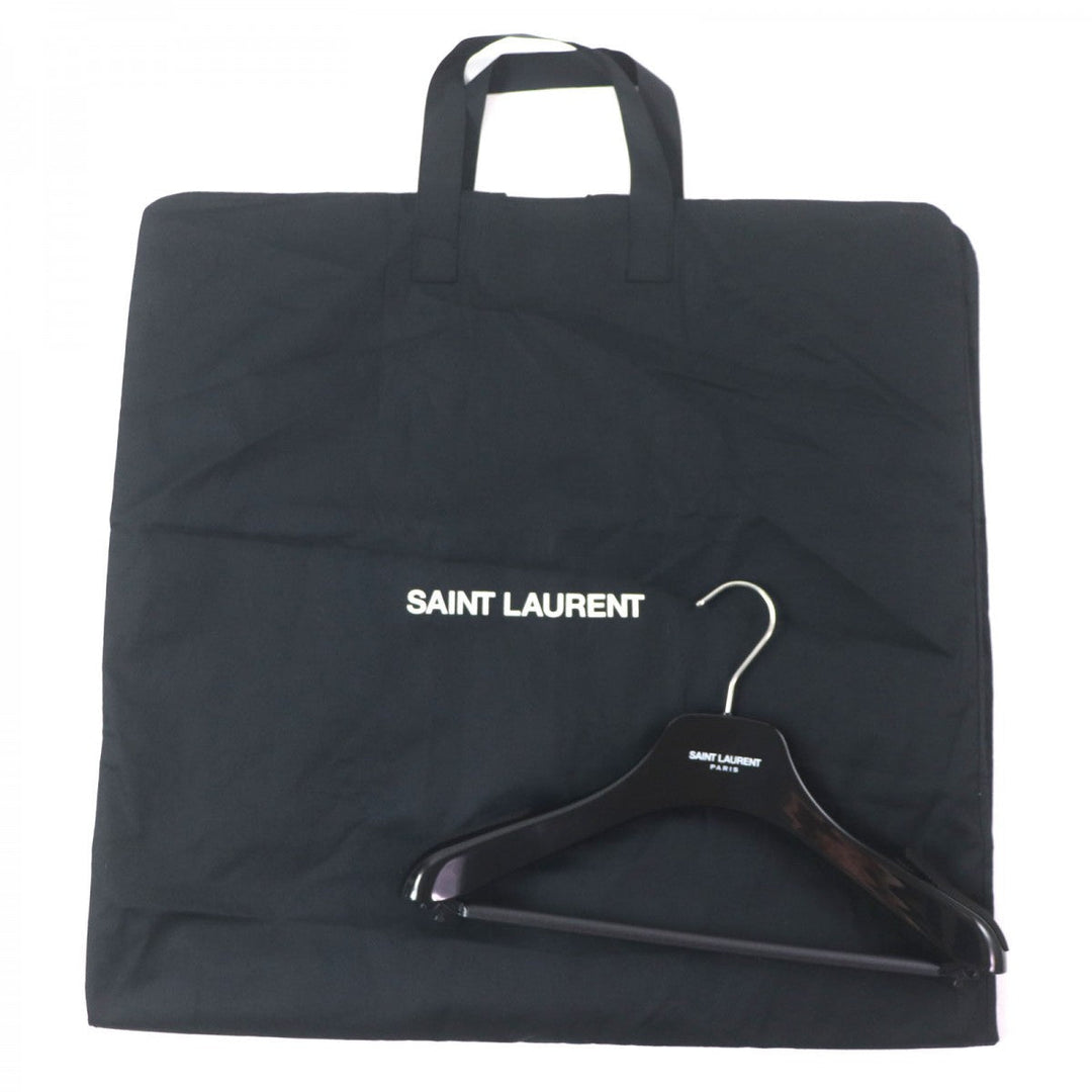 SAINT LAURENT PARIS Bomber jacket 670845 silk black 36