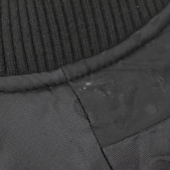 SAINT LAURENT PARIS Bomber jacket 670845 silk black 36