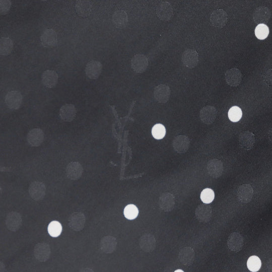 SAINT LAURENT PARIS Bomber jacket 670845 silk black 36