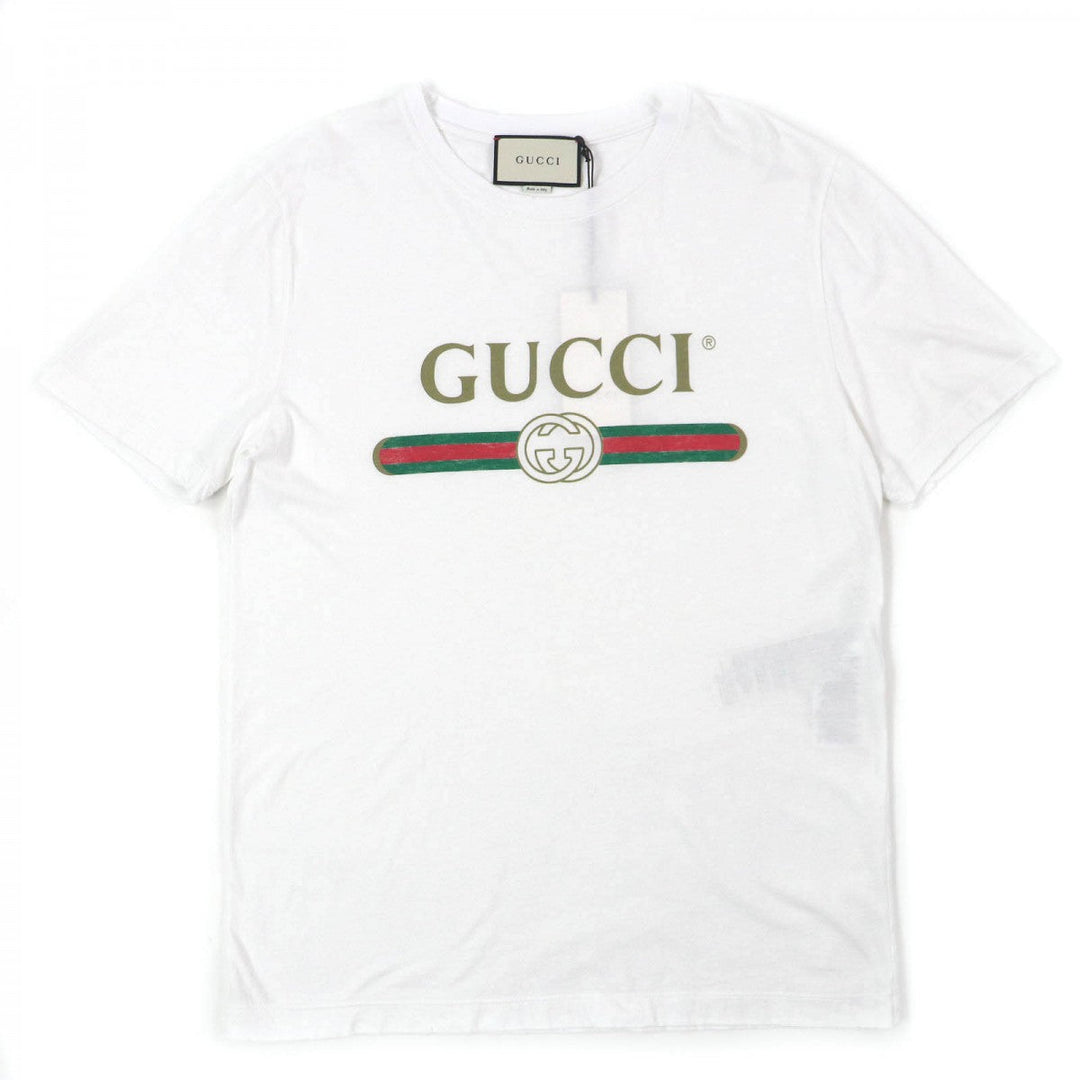 GUCCI Short sleeve shirt 440103 cotton white L