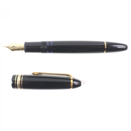 MONTBLANC fountain pen Pen point: 14K Black gold Meisterstuck No.146 mens Used Authentic