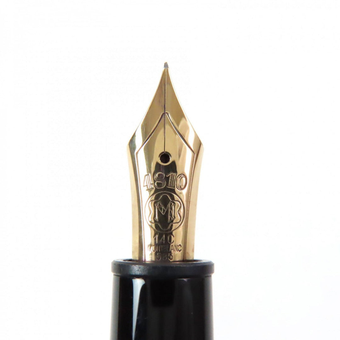 MONTBLANC fountain pen Pen point: 14K Black gold Meisterstuck No.146 mens Used Authentic