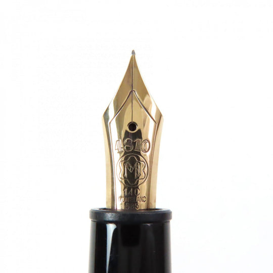 MONTBLANC fountain pen Pen point: 14K Black gold Meisterstuck No.146 mens Used Authentic