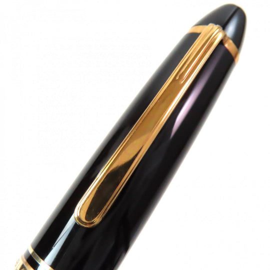 MONTBLANC fountain pen Pen point: 14K Black gold Meisterstuck No.146 mens Used Authentic