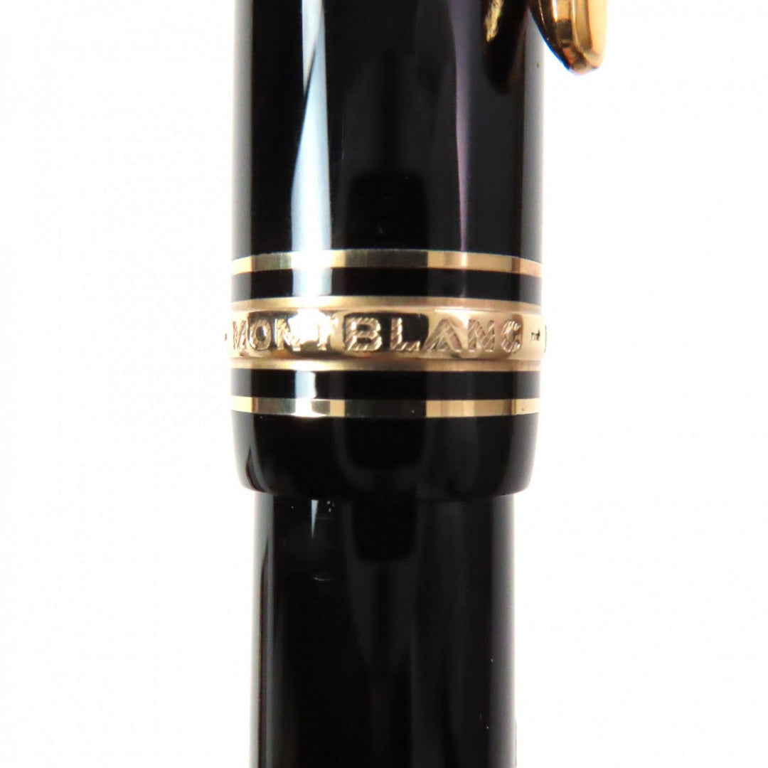 MONTBLANC fountain pen Pen point: 14K Black gold Meisterstuck No.146 mens Used Authentic