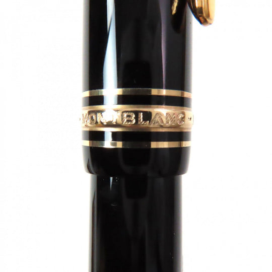 MONTBLANC fountain pen Pen point: 14K Black gold Meisterstuck No.146 mens Used Authentic