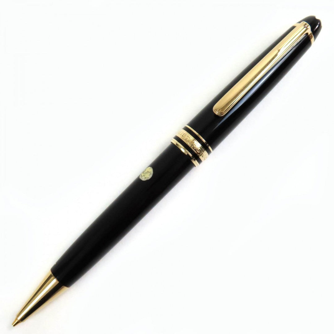 MONTBLANC mechanical pencil Resin, Gold Plated black Meisterstck Classic mens Used Authentic