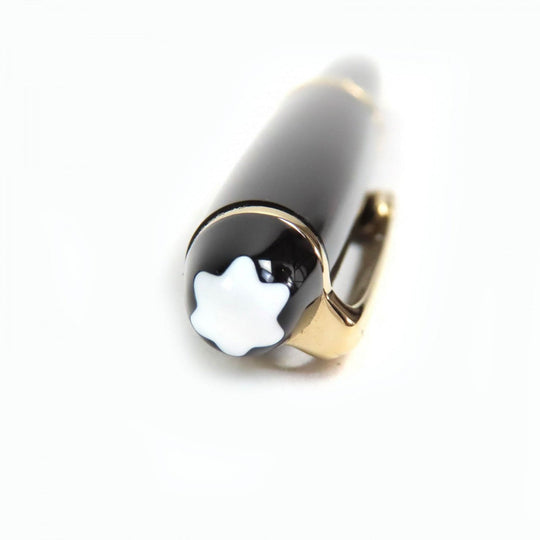 MONTBLANC mechanical pencil Resin, Gold Plated black Meisterstck Classic mens Used Authentic