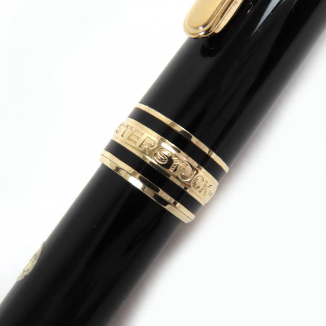 MONTBLANC mechanical pencil Resin, Gold Plated black Meisterstck Classic mens Used Authentic