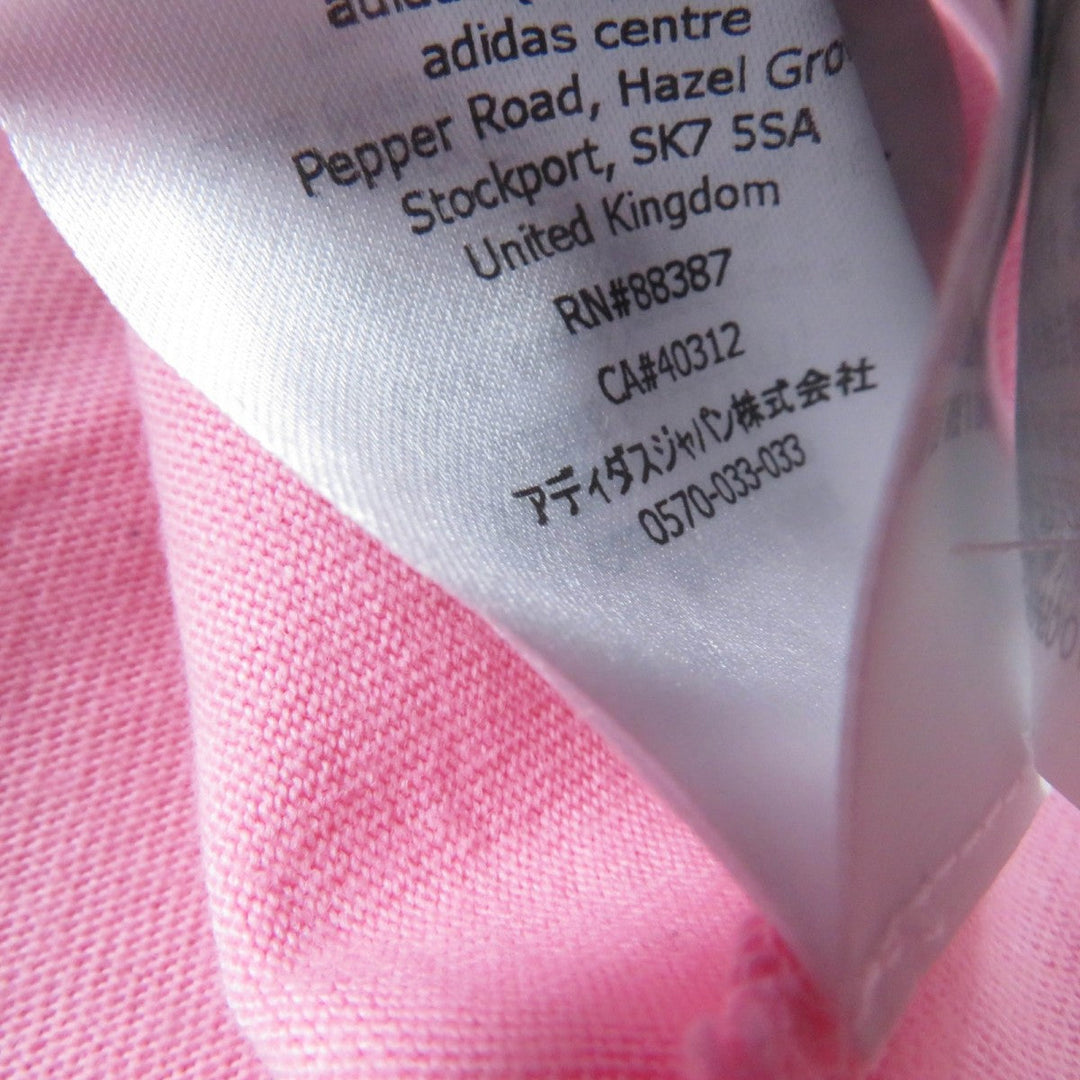GUCCI Short sleeve T-shirt 693637 cotton pink Gucci x Adidas collaboration L