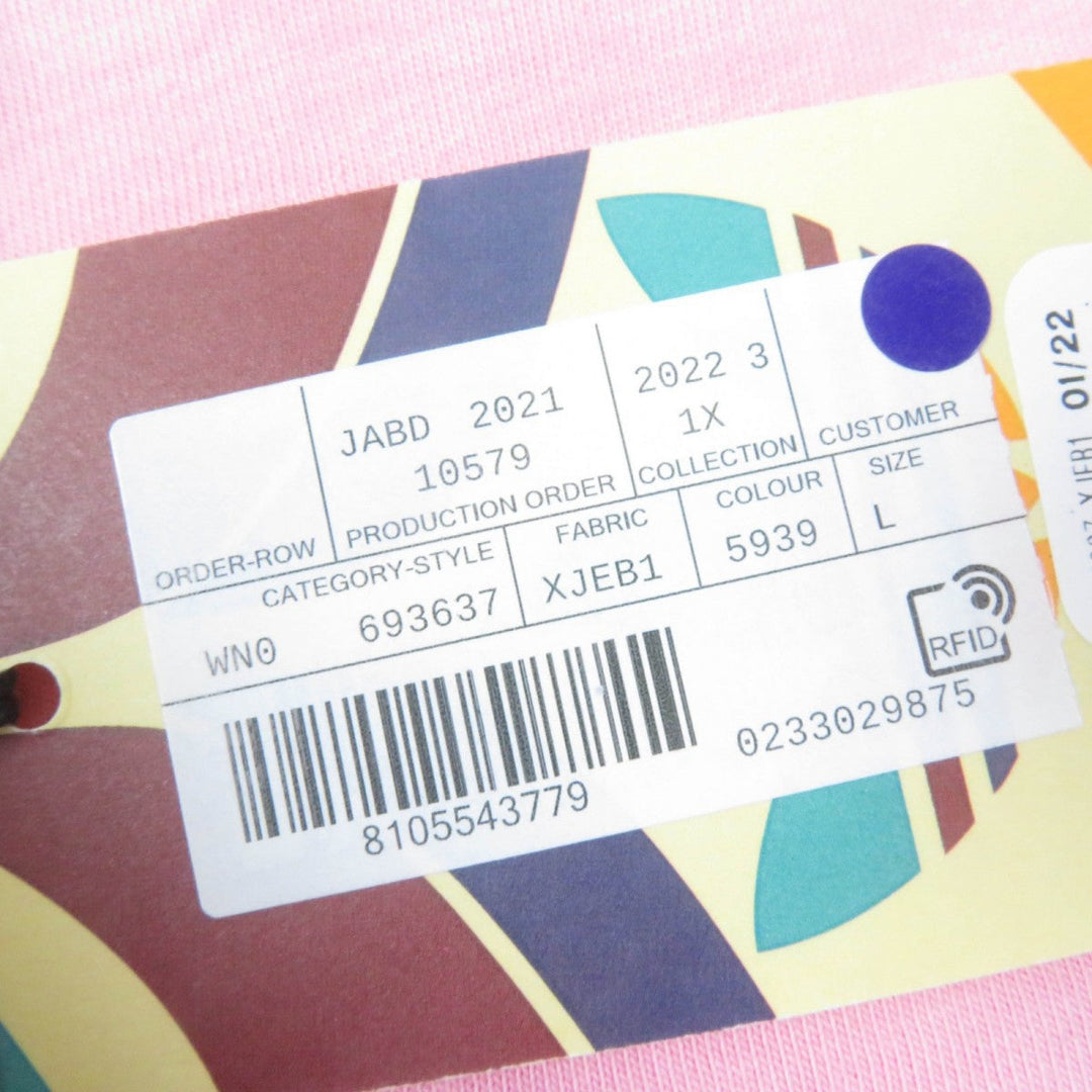 GUCCI Short sleeve T-shirt 693637 cotton pink Gucci x Adidas collaboration L