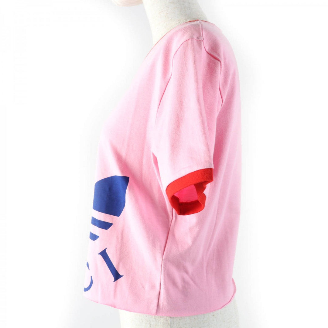 GUCCI Short sleeve T-shirt 693637 cotton pink Gucci x Adidas collaboration L