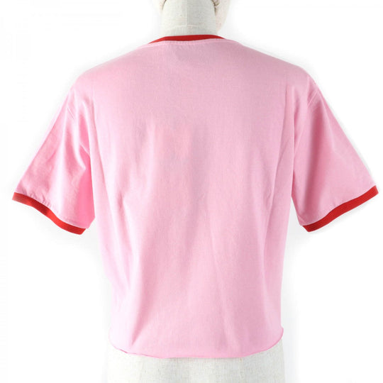 GUCCI Short sleeve T-shirt 693637 cotton pink Gucci x Adidas collaboration L