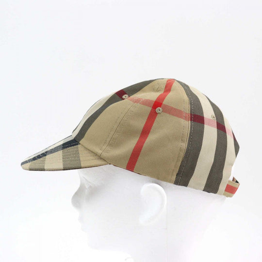 BURBERRY cap 8056296 cotton Beige mens M Used Authentic