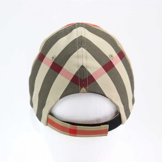 BURBERRY cap 8056296 cotton Beige mens M Used Authentic