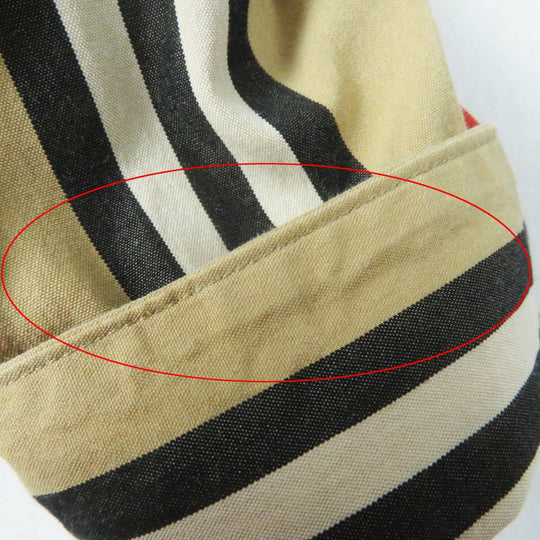 BURBERRY Long sleeve shirt 8011359 Main: 100% cotton beige Women 36 Used Authentic