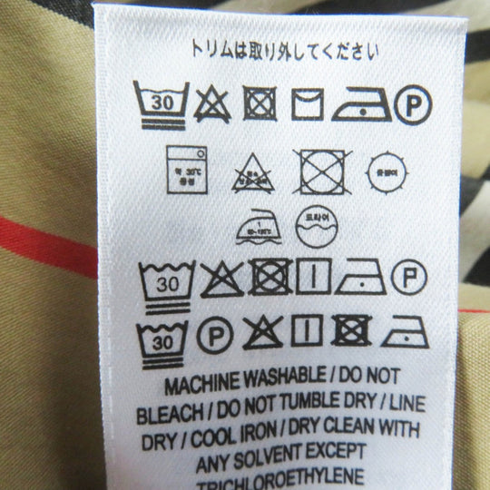 BURBERRY Long sleeve shirt 8011359 Main: 100% cotton beige Women 36 Used Authentic