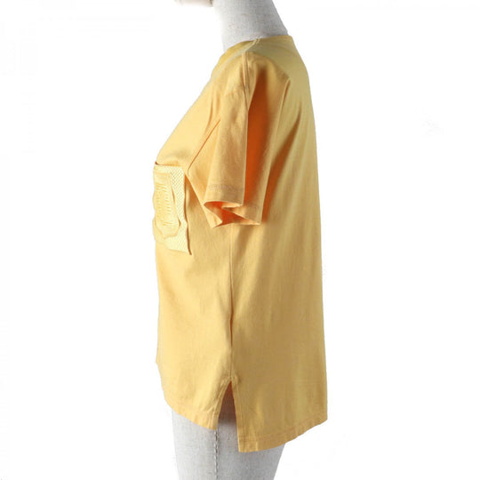HERMES Short sleeve T-shirt cotton yellow 34