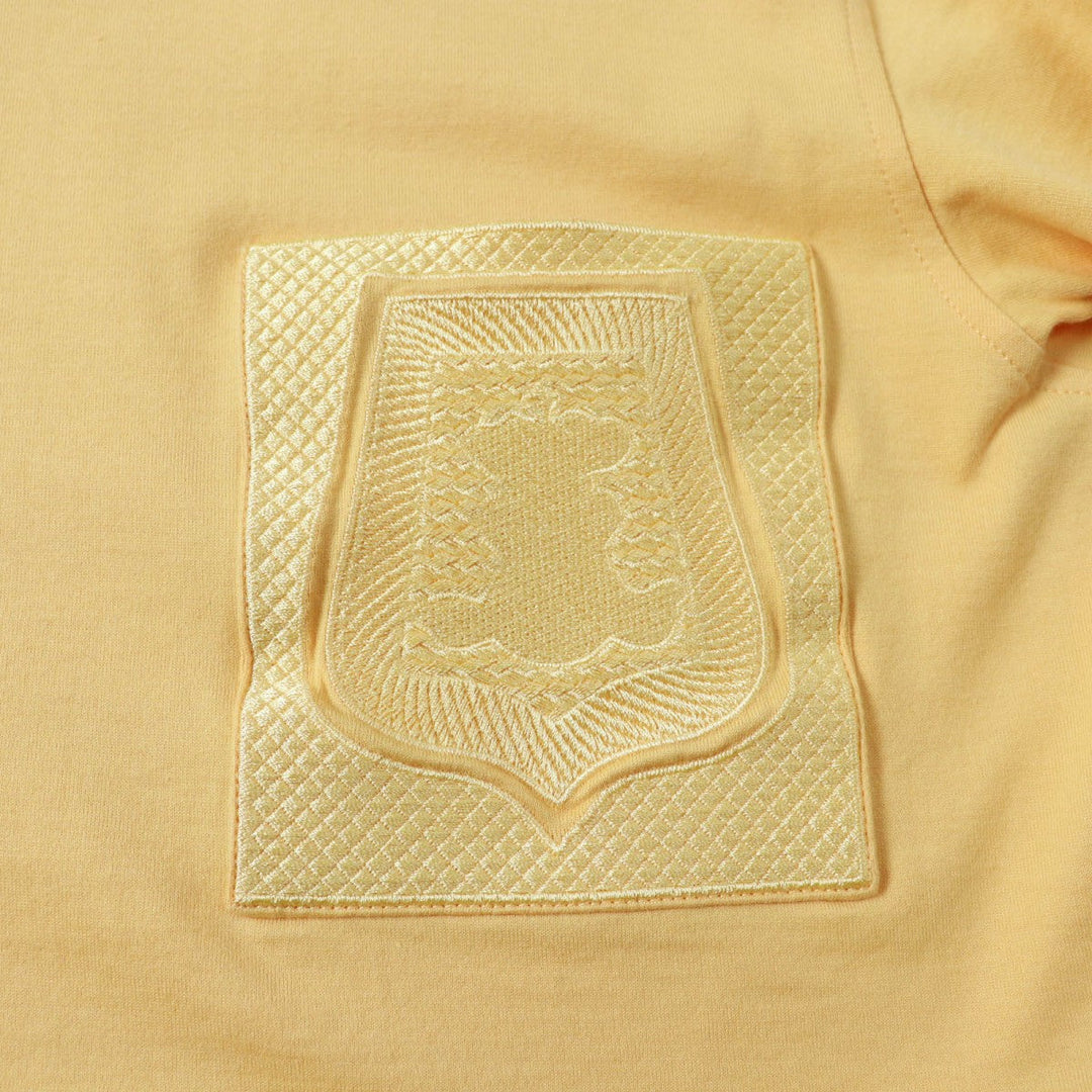 HERMES Short sleeve T-shirt cotton yellow 34