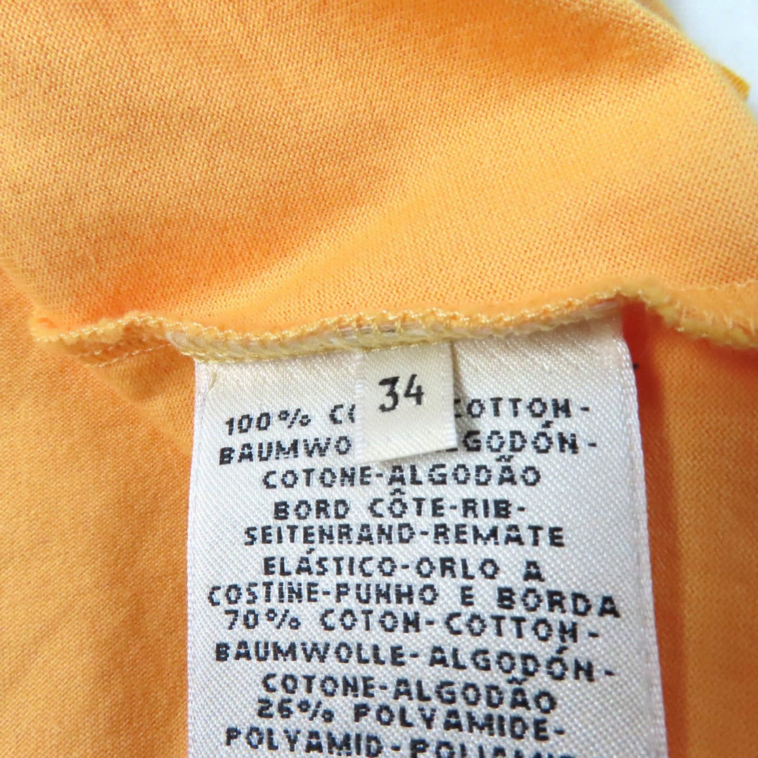 HERMES Short sleeve T-shirt cotton yellow 34