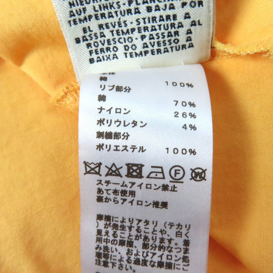HERMES Short sleeve T-shirt cotton yellow 34
