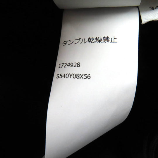 LOEWE skirt S540Y08X56 Main: 92% viscose, Main: 8% elastane, Part: 66% wool, Part: 34% viscose, Part: 100% polyester black Women 34 Used Authentic