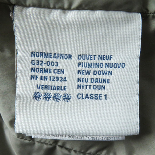 MONCLER down coat Main: 100% nylon, Lining: 100% nylon, Filling: 90% down, Filling: 10% feather beige FLAMMETTE Women 00 Used Authentic