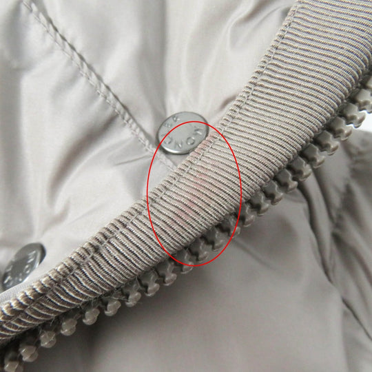 MONCLER down coat Main: 100% nylon, Lining: 100% nylon, Filling: 90% down, Filling: 10% feather beige FLAMMETTE Women 00 Used Authentic