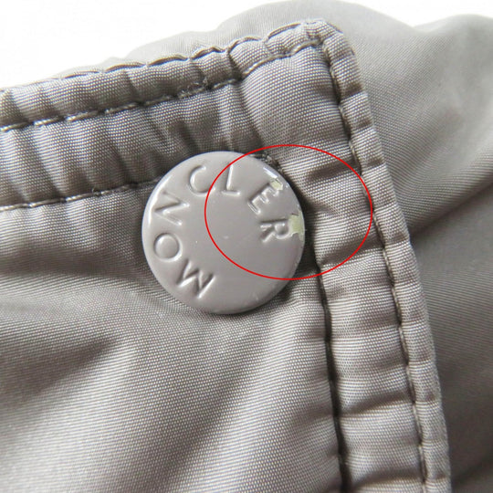 MONCLER down coat Main: 100% nylon, Lining: 100% nylon, Filling: 90% down, Filling: 10% feather beige FLAMMETTE Women 00 Used Authentic