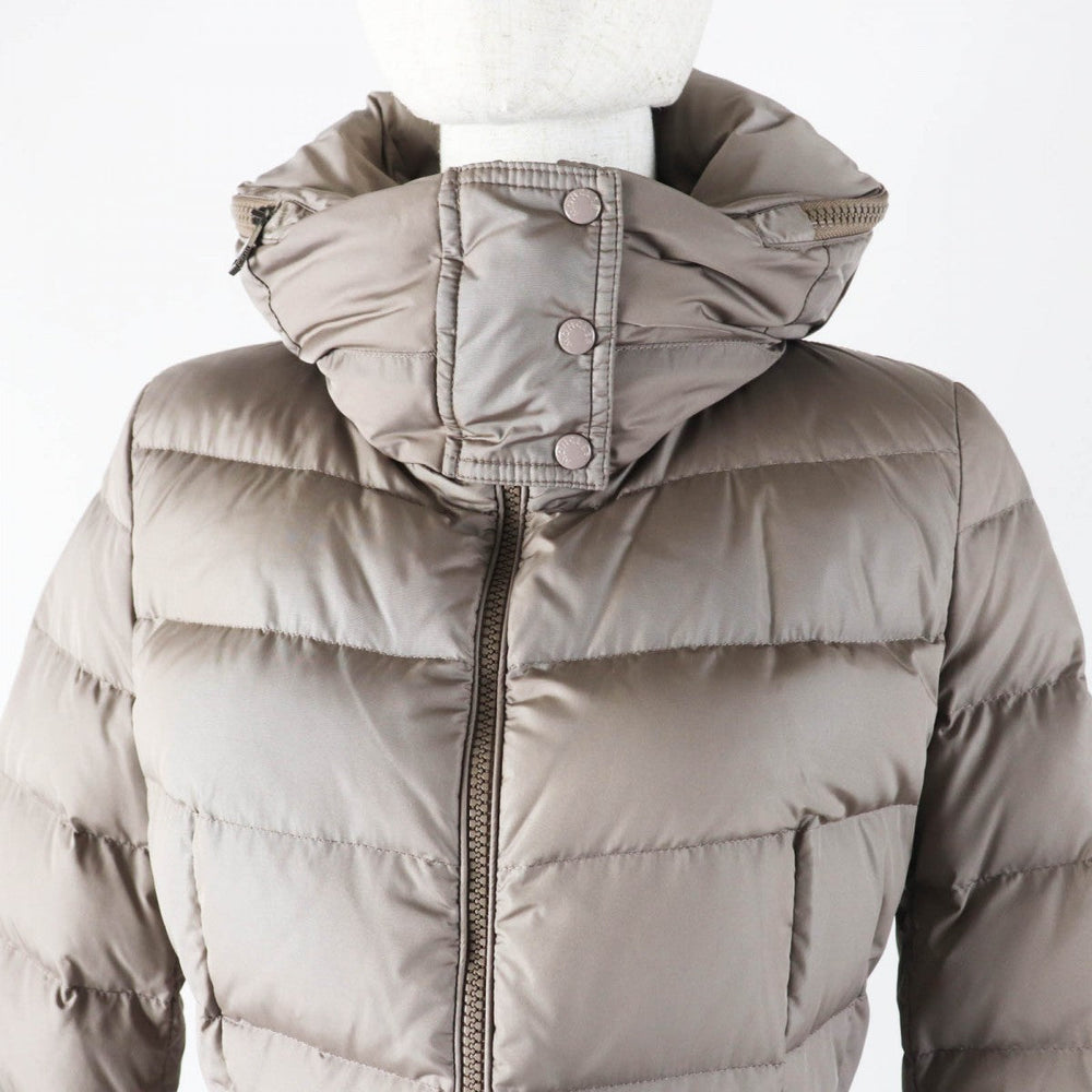 MONCLER down coat Main: 100% nylon, Lining: 100% nylon, Filling: 90% down, Filling: 10% feather beige FLAMMETTE Women 00 Used Authentic