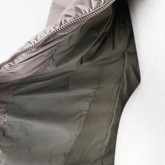 MONCLER down coat Main: 100% nylon, Lining: 100% nylon, Filling: 90% down, Filling: 10% feather beige FLAMMETTE Women 00 Used Authentic