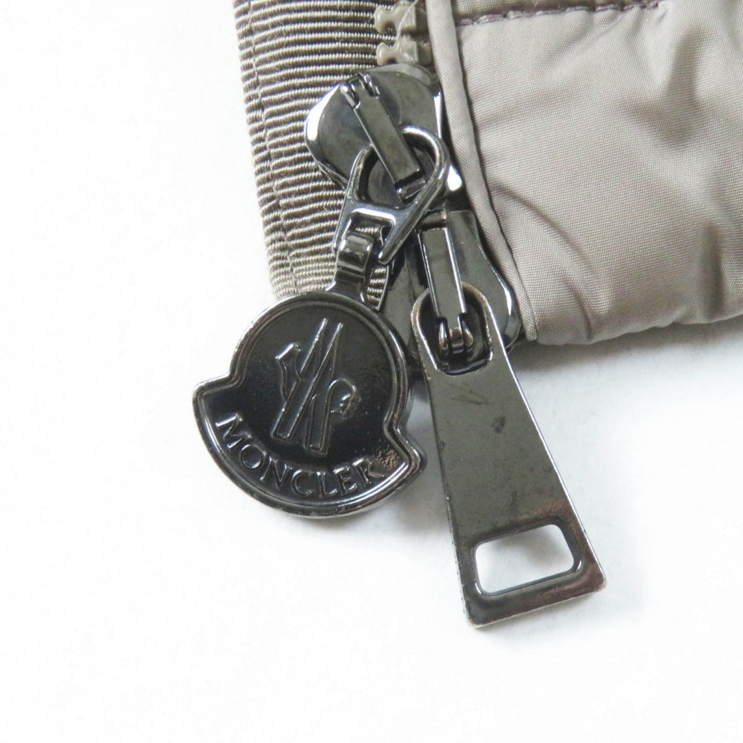 MONCLER down coat Main: 100% nylon, Lining: 100% nylon, Filling: 90% down, Filling: 10% feather beige FLAMMETTE Women 00 Used Authentic