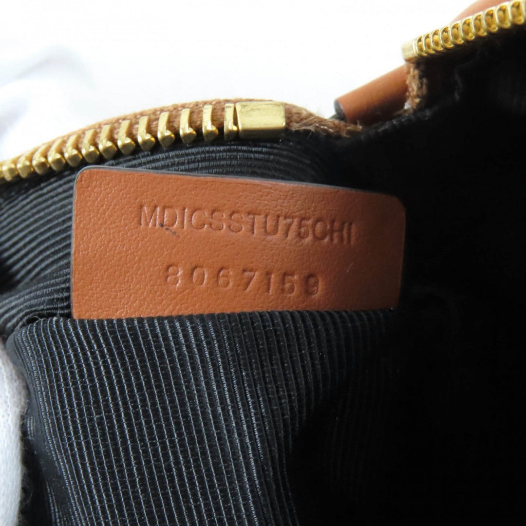 BURBERRY Accessory pouch 8067159 Part: Cowhide Main: Acrylic, cotton, polyurethane, polyester beige Burberry Prorsum Women Used Authentic