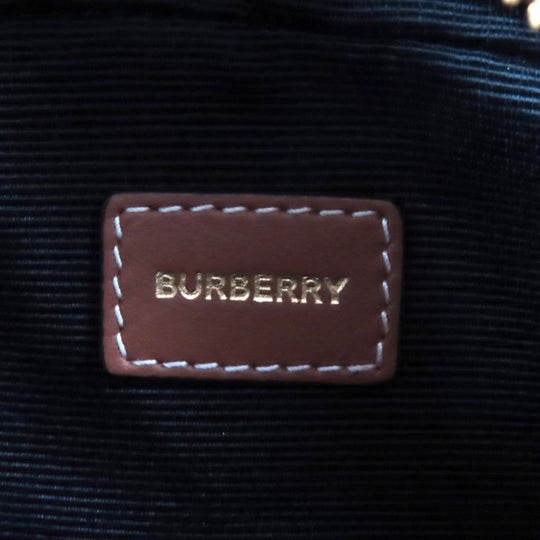 BURBERRY Accessory pouch 8067159 Part: Cowhide Main: Acrylic, cotton, polyurethane, polyester beige Burberry Prorsum Women Used Authentic