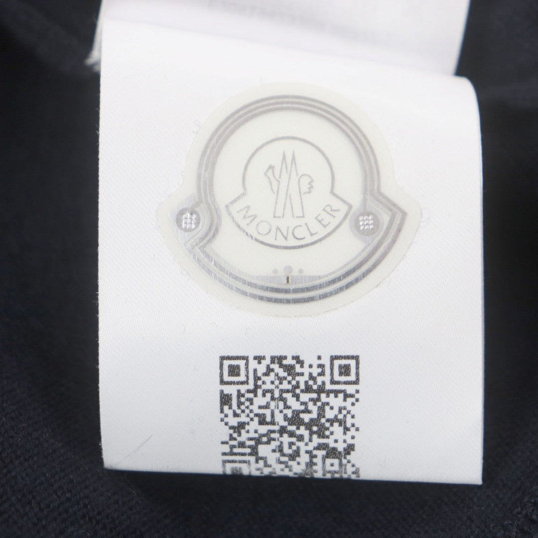 MONCLER cardigan Main: 100% wool Dark navy MAGLIONE mens L Used Authentic