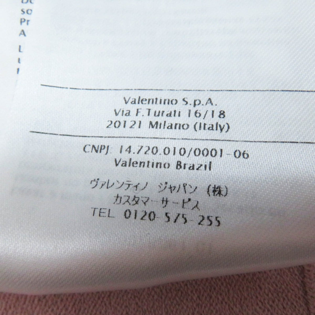 VALENTINO one piece Main: 83% rayon, Main: 17% polyester, Lining: 100% silk, Part: 71% cotton, Part: 21% rayon Dusty Pink Women S Used Authentic