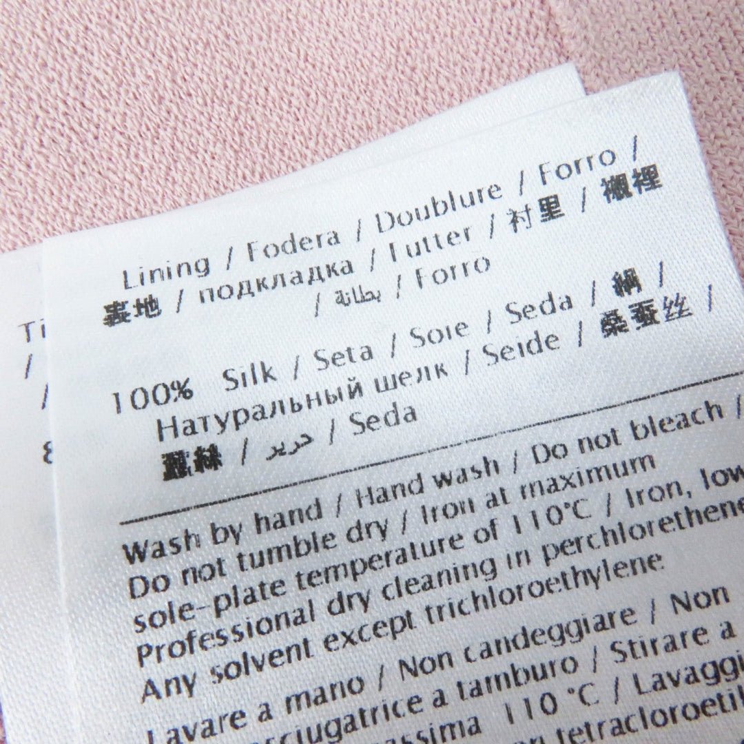 VALENTINO one piece Main: 83% rayon, Main: 17% polyester, Lining: 100% silk, Part: 71% cotton, Part: 21% rayon Dusty Pink Women S Used Authentic