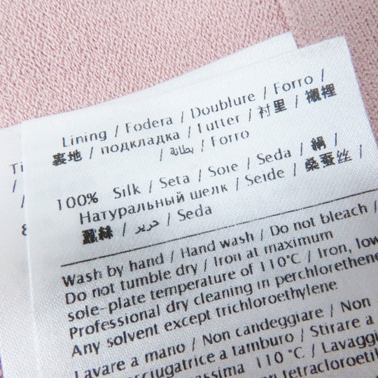 VALENTINO one piece Main: 83% rayon, Main: 17% polyester, Lining: 100% silk, Part: 71% cotton, Part: 21% rayon Dusty Pink Women S Used Authentic