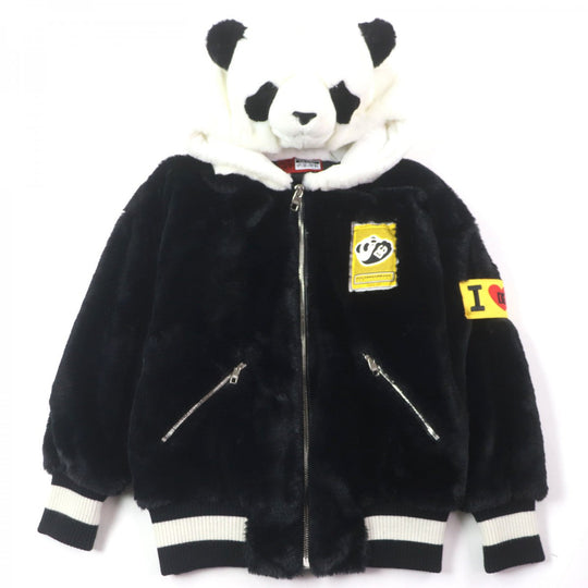 DOLCE&GABBANA Jacket 19AGLZ Outer: 75% polyester, Outer: 25% acrylic, Lining: 90% polyester, Lining: 10% acrylic, Part: 85% polyester black mens XS Used Authentic