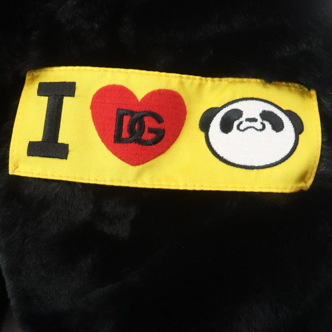 DOLCE&GABBANA Jacket 19AGLZ Outer: 75% polyester, Outer: 25% acrylic, Lining: 90% polyester, Lining: 10% acrylic, Part: 85% polyester black mens XS Used Authentic