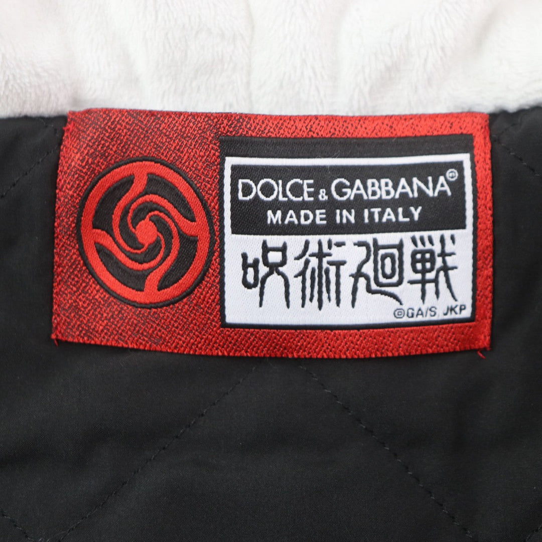 DOLCE&GABBANA Jacket 19AGLZ Outer: 75% polyester, Outer: 25% acrylic, Lining: 90% polyester, Lining: 10% acrylic, Part: 85% polyester black mens XS Used Authentic