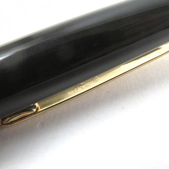 MONTBLANC mechanical pencil Resin, Gold Plated black Meisterstck Classic mens Used Authentic