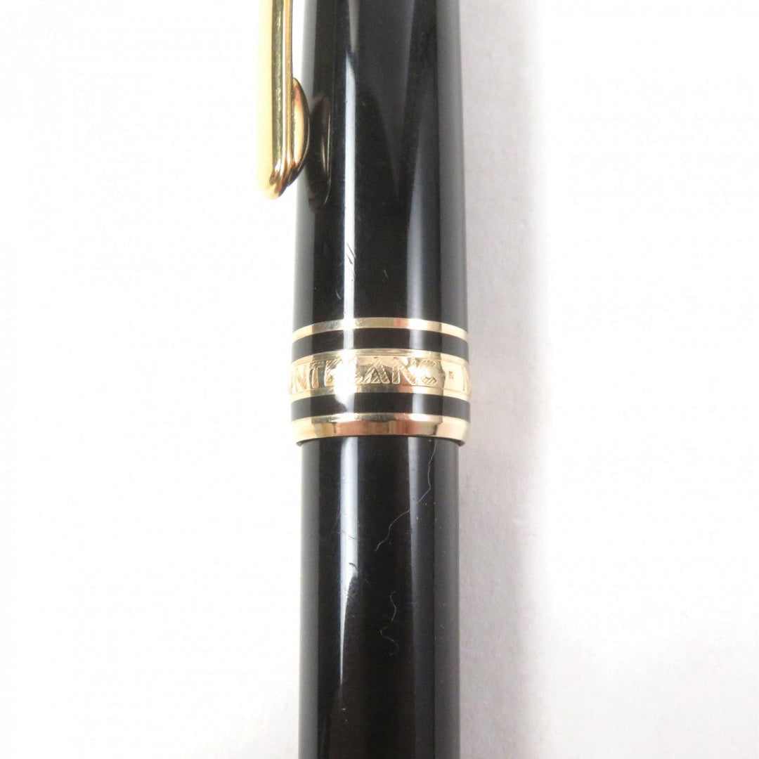 MONTBLANC mechanical pencil Resin, Gold Plated black Meisterstck Classic mens Used Authentic