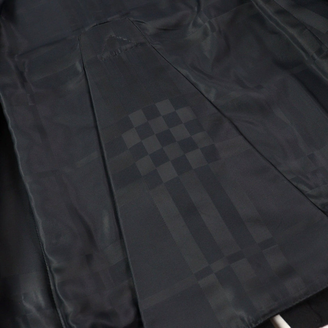 BURBERRY LONDON trench coat 3877791 Outer: 80% virgin wool, Outer: 20% cashmere, Lining: 100% viscose (rayon), Sleeve lining: 55% acetate, Sleeve lining: 45% viscose (rayon) black mens 48 Used Authentic