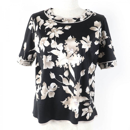 LEONARD FASHION Short sleeve T-shirt cotton black 42