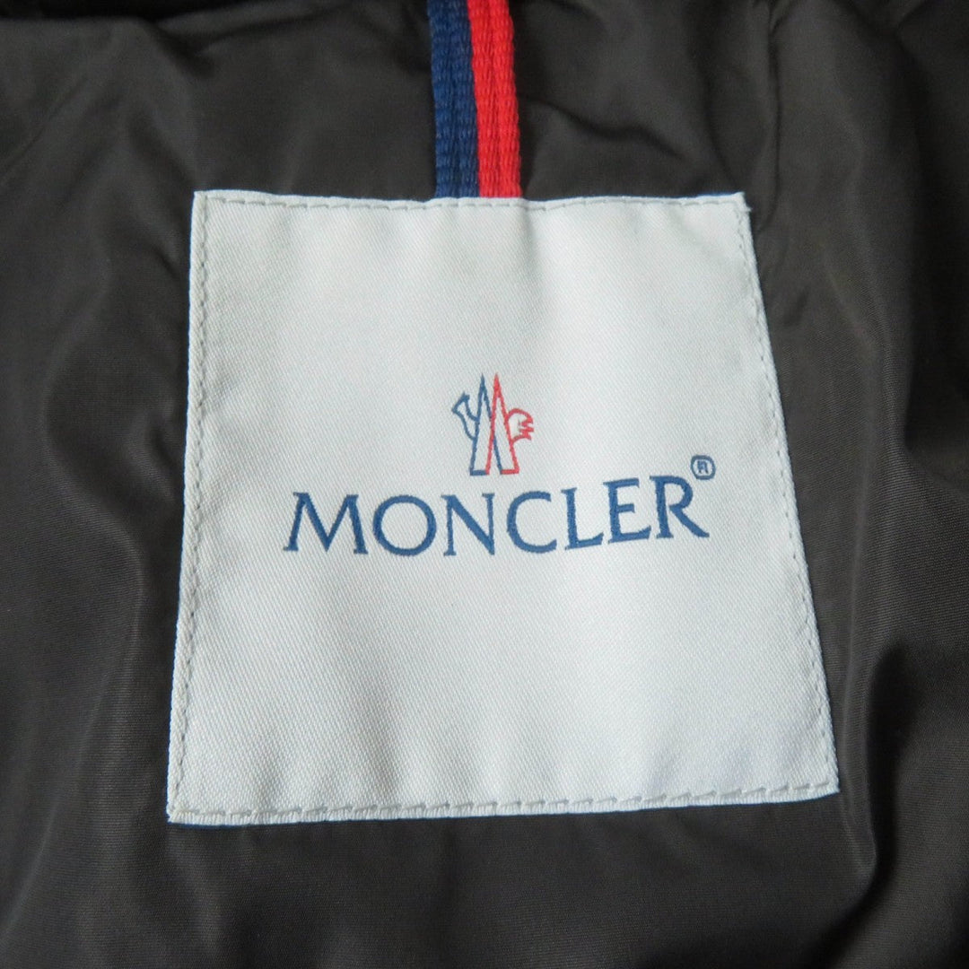 MONCLER down coat Main: 100% nylon, Lining: 90% down, Lining: 10% feather Brown GENEVRIER Women 1 Used Authentic