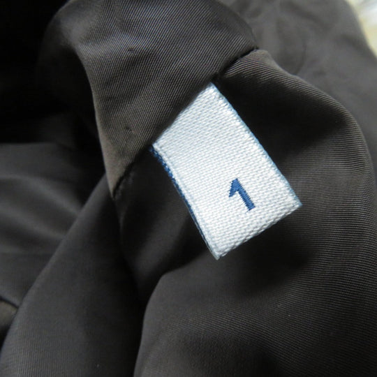 MONCLER down coat Main: 100% nylon, Lining: 90% down, Lining: 10% feather Brown GENEVRIER Women 1 Used Authentic