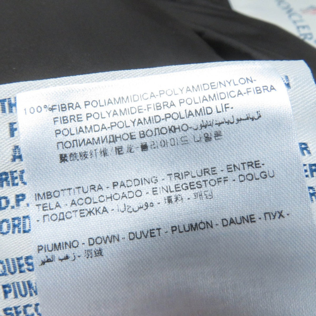 MONCLER down coat Main: 100% nylon, Lining: 90% down, Lining: 10% feather Brown GENEVRIER Women 1 Used Authentic