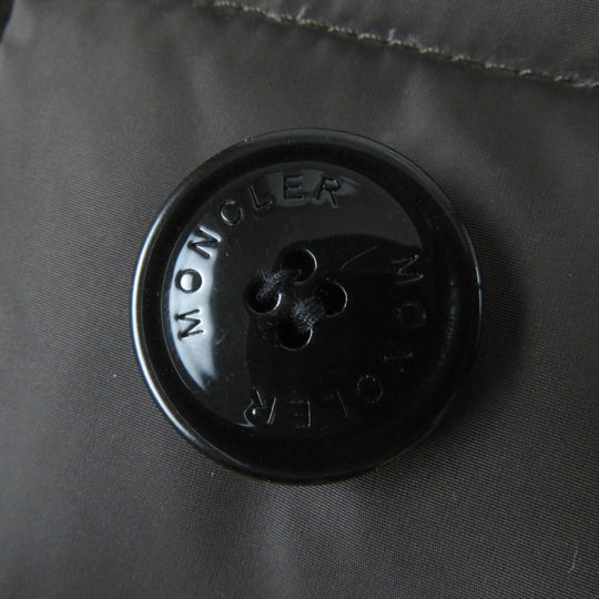 MONCLER down coat Main: 100% nylon, Lining: 90% down, Lining: 10% feather Brown GENEVRIER Women 1 Used Authentic